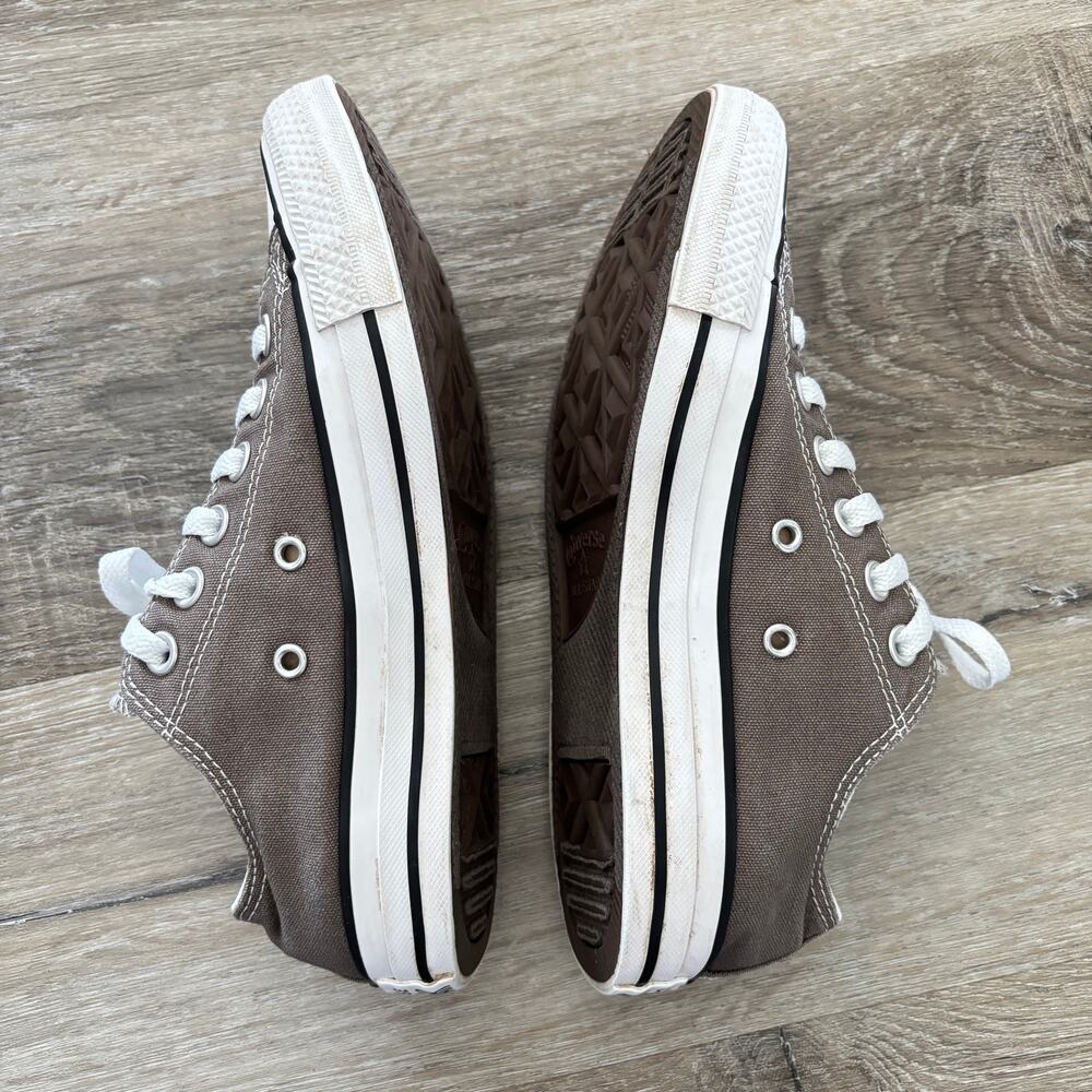 Converse Chuck Taylor All Star Low Top Sneakers Grey - Size: 7 - Picture 10 of 10